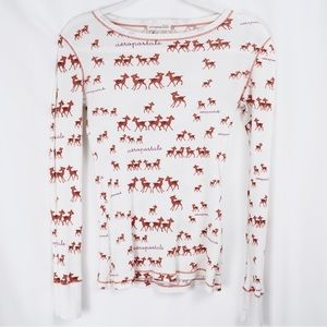Aeropostale Deer Print Shirt